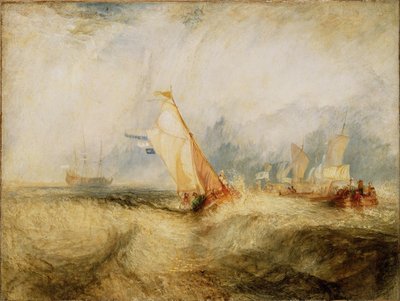 Van Tromp, um seinen Meistern zu gefallen von Joseph Mallord William Turner